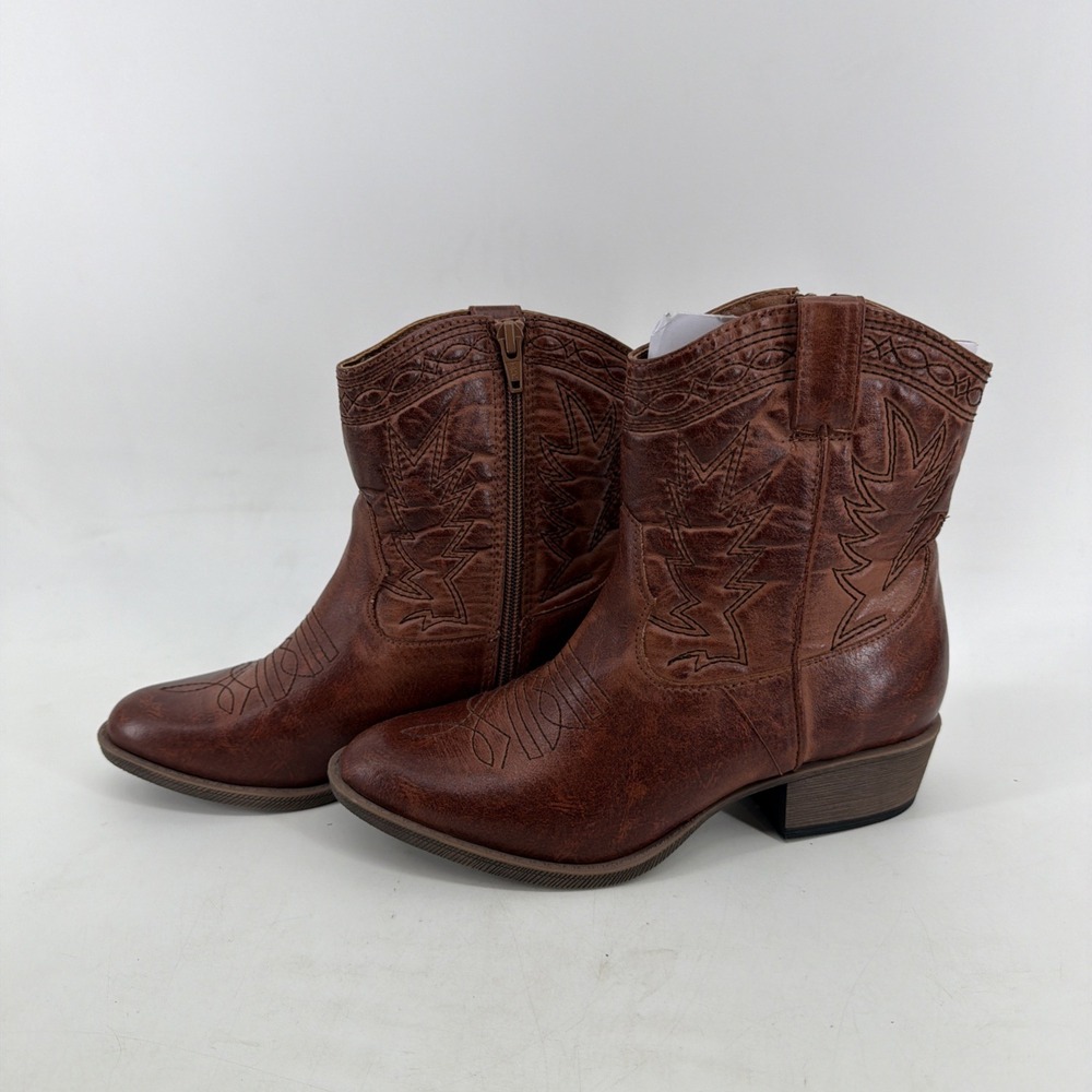 Coconuts By Matisse Women's Pistol Cowboy Boot Brown Size 6W